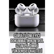 Elvasta Dmtk- Eldm- Elva- 3. Nesil Tws Bluetooth Kulaklık Mikrofonlu Anc Özelliği Dokunmatik Kontrol El T