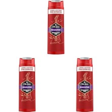 Ceylan Adam Rockstar Erkek Duş Jeli ve Şampuan 400 ml 3'lü Set