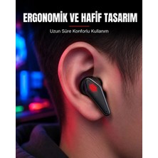 Elvasta Dmtk- Eldm- Elva- LED Işıklı Kablosuz Kulaklık Ergonomik Tasarım Yeni Nesil El Tk