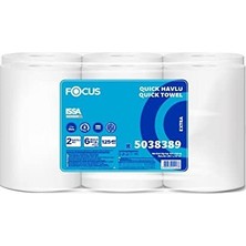 Ceylan Adam Peçete — Focus Extra Jumbo Havlu 6 Paket 5038389 2 Katlı 20.7 cm En 125MT Boy