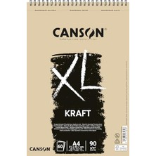 Ceylan Adam Spp Canxl Kraft 60S A4 Brun Kraft Blok, 90G