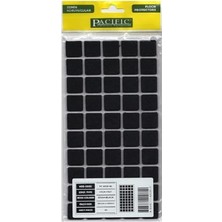 Ceylan Adam Pacific Mobilya Keçesi, Kendinden Yapışkanlı Zemin Koruyucu Siyah (20X20 Mm)