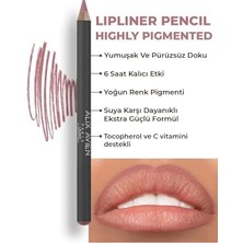 Ceylan Adam Uzun Süre Kalıcı Dağılma Yapmayan Nemlendirici Dudak Kalemi - Lipliner Kalem 03 Sheer Coral