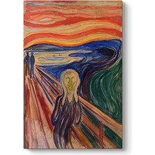 Ceylan Adam Edvard Munch, The Scream Çığlık Tablosu 100 x 140