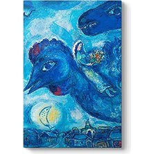 Ceylan Adam Marc Chagall - Chagall Vitebsk Tablosu, 100 x 140