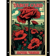 Ceylan Adam Çiçek Versiyonlu Tarot Kartı Boyama Kitabı