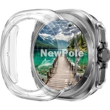 Ceylan Adam Kılıf; Samsugn Galaxy Watch 7 Ultra 47 mm Kasa Koruyucu Şeffaf, Tam Uyumlu Sert Pc Darbeye Dayanıklı Galaxy Watch 7 Ultra ile Uyumlu Kapak Akıllı Saat Kılıfı (Şeffaf)