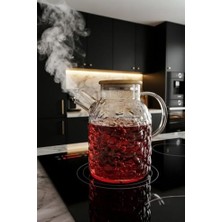 Ceylan Adam Juliet - Bambu Kapaklı Cam Demlik 1800 ml