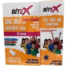 Ceylan Adam Bit Spreyi 100 ml ve Şampuan 150 Ml, Çelik Taraklı Set