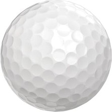 Ceylan Adam Golf-W Golf Topu; Profesyonel Vuruş Konforu ve Dayanıklılık, Aerodinamik Yüzey, Mükemmel Denge Beyaz Tek Ebat