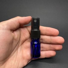 Ceylan Adam Şişe; 5 ml Mavi Cam Siyah Spreyli, 5 cc Mavispreyli Boş Şişe x 6 Adet