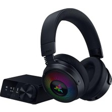 Ceylan Adam Kraken V4 Pro Kablosuz Oyun Kulaklığı, OLED Kontrol Hub'lı, Sensa Hd Haptikler, Triforce 40 Mm, Hyperspeed ve Bluetooth, Thx Audio, Siyah