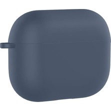 Psr Aksesuar Airpods Pro 3 Uyumlu Silikon Kılıf – Darbe ve Çizilme Koruyucu, Soft Touch Silikon, Kab