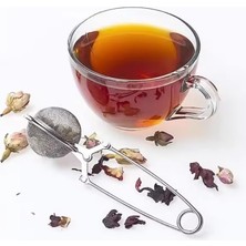 Mybru Paslanmaz Çelik Top Makas Çay Kahve Bitki Çayı Süzgeci
