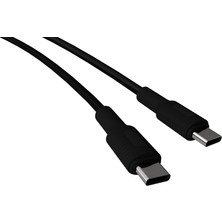 Remorax Basic Type C-C, Pd 30WATT Hızlı Şarj Kablosu, Siyah (100 Cm)
