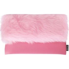 Pyrus Makyaj Çantası Peluş Pembe