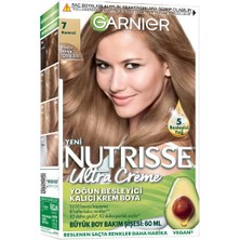Garnier Nutrisse Yoğun Besleyici Kalıcı Krem Saç Boyası 7 Kumral