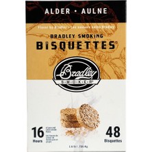 Bradley Smoker Izgara ve Barbekü Için Bisketler, Kızılağaç Özel Karışımı, 48'li Paket