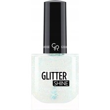 Golden Rose Glitter Shine Nail Lacquer No: 203 - Işıltılı ve Simli Parlak Oje