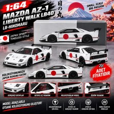 Ls 1/64 Mazda Az-1 Liberty Walk LB40 Lb-Hinomaru (Adet Fiyatıdır)