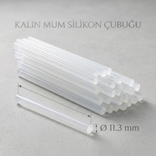 Ls Kalın Mum Silikon Çubuğu - 11.3 mm - 1 Kilogram