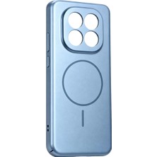 Sh Ticaret Xiaomi Redmi Note 14 Pro Plus Mika Pc Magsafe Kapak - Açık Mavi