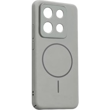 Sh Ticaret Xiaomi Redmi Note 13 5g Mika Pc Magsafe Kapak - Gri