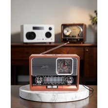 Novis Liora Vintage Radyo – Klasik Görünüm, Modern Fonksiyon, Model