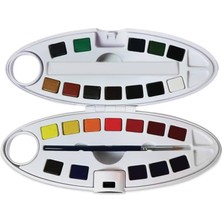 Tr Pebeo Watercolour Aquarelle Fine Sulu Boya 24 Renk Oval Palet