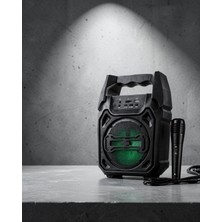 Novis Liora Taşınabilir Bluetooth Hoparlör Mikrofonlu 6.5 Inç UCZZZ1283HOPARLÖRRR3-1