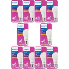 Tr Mycare 13W Sarı Işık E27 Duylu LED Ampul, 10 Adet