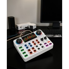 Novis Liora Canlı Yayın Ses Mikseri USB ve Kablosuz Uyumlu Xuczzzksasoundcard-1