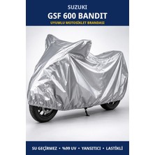 Trobus Suzuki Gsf 600 Bandit Uyumlu Motosiklet Brandası - Su Geçirmez, %99 Uv Korumalı, Yansıtıcı, Lastikli