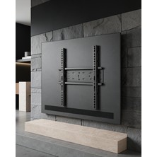 Novis Liora Sabit Tv Duvar Braketi 50-95 Inç Ince Profil Metal Tutucu UCZZ5095İNÇTVTUTUCU-2