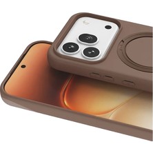 Ls Huawei Honor 600 Pro Regal Magsafe Standlı Kapak - Çöl Titanyum
