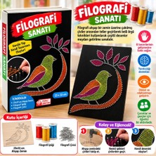 Sanatsal Filografi Seti 1 Adet El Yapımı Dekorasyon
