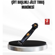 Novis Liora Çift Başlıklı, Sinek Kaydı Tıraş Makinesi, Su Geçirmez ve Şarjlı