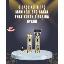Novis Liora Sıfır Boşluk T Bıçaklı Erkek Bakım Seti – Çok Başlıklı