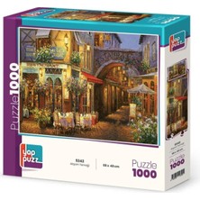 Tr Işıklar Altında ve Akşam Yemeği Ikili Set, 2 x 1000 Parça Manzara Puzzle