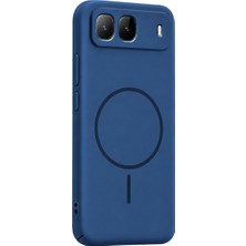 Novis Liora Infinix Hot 60I 5g Mika Pc Magsafe Kapak - Mavi