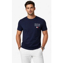 Tommy Hilfiger Organik Cotton Logo Regular Fıt Erkek Tshırt
