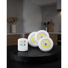 Fiberliz 3’lü Ayarlanabilir Spot LED Işık Seti UCZ3LÜLAMBA-4