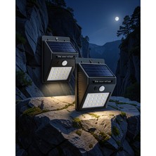 Fiberliz Solar Duvar Lambası 20 LED Hareket Sensörlü UCZDP53DUVARLAMBASI1-1