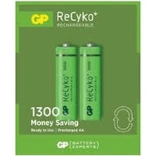 Ls Gp Recyko 1300MAH Aa Şarjlı Kalem Pil 132C133 2li Kart