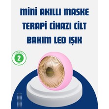 Fiberliz LED Işık Terapisi ve Termoterapi Özellikli Hızlı Cilt Bakım Cihazı