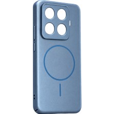 Fiberliz Xiaomi Mi 15T Pro Mika Pc Magsafe Kapak - Açık Mavi