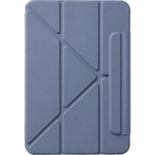 Fiberliz Apple iPad 2025 10.9 10.nesil (A16) Edz Manyetik Standlı Tablet Kılıfı - Lavender