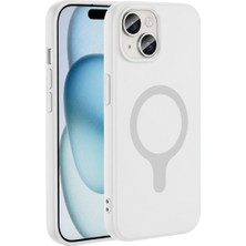 Fiberliz Joko Apple iPhone 14 Z Silikon Magsafe Kapak - Beyaz