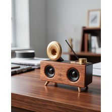 Mrt Teknik Bluetooth Hoparlör 3D Ses Teknolojili Gramafon Tasarımı XUUCZZZB6SPEAK-2-1
