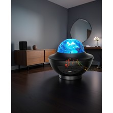 Mrt Teknik Galaxy Efektli LED Gece Lambası Projektörü Bluetooth Bağlantılı